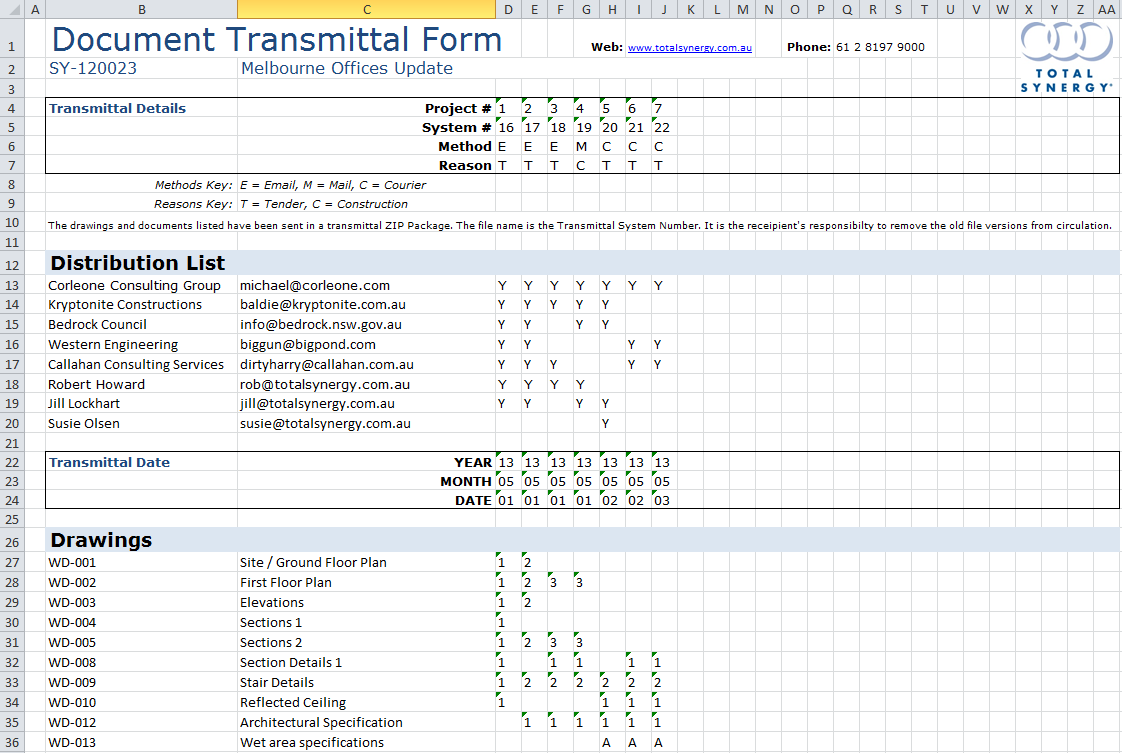 ms excel templates