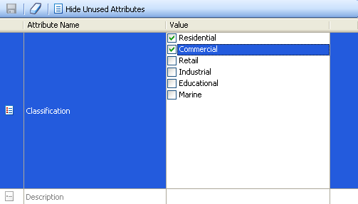 Attributes Tab